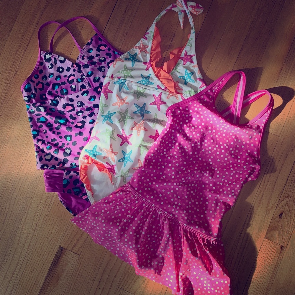 Girls Size 7/8 Bathing Suits!